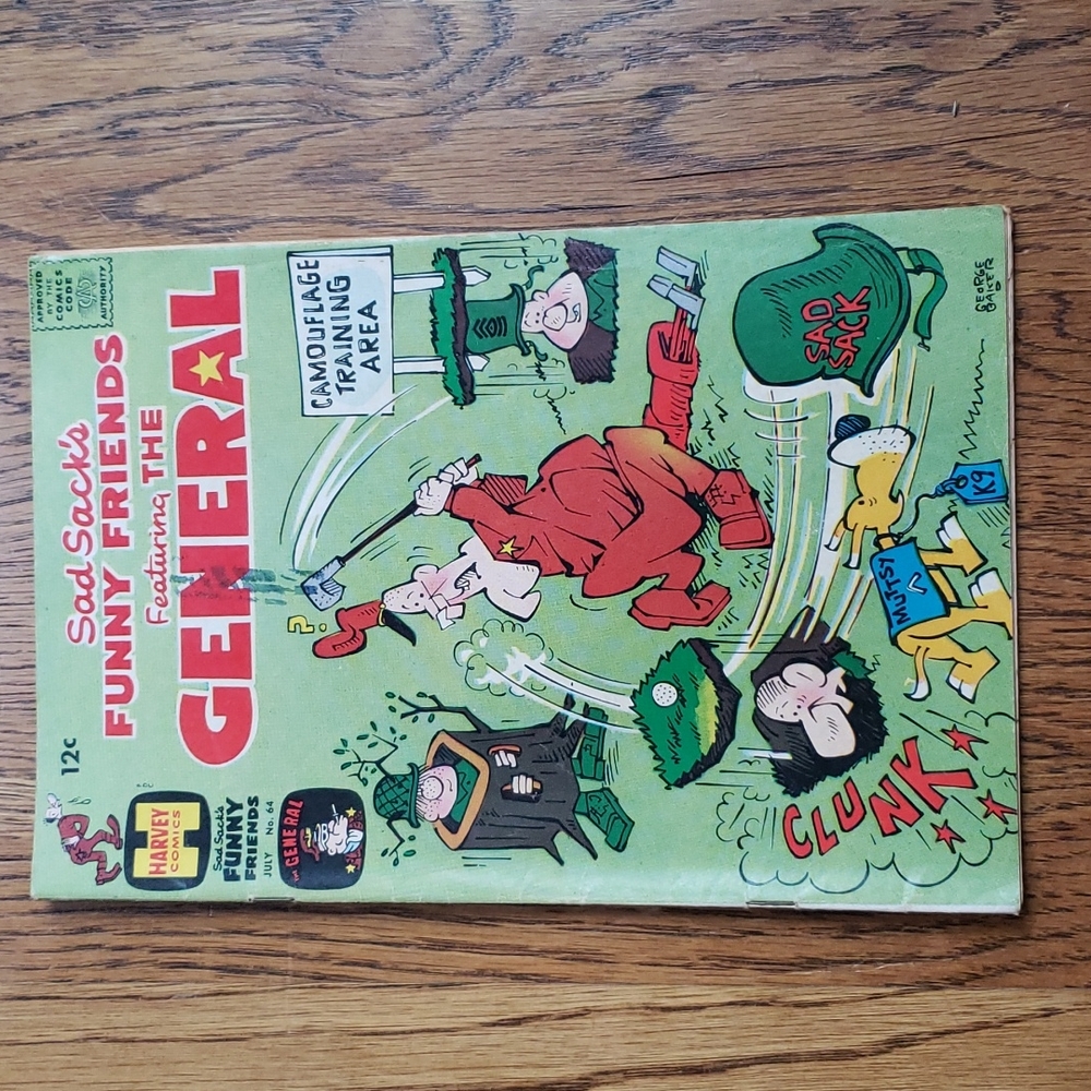 Vintage 60s Sad Sack's Funny Friends Vol. 1 No. 64 Harvey Comics Comic Book